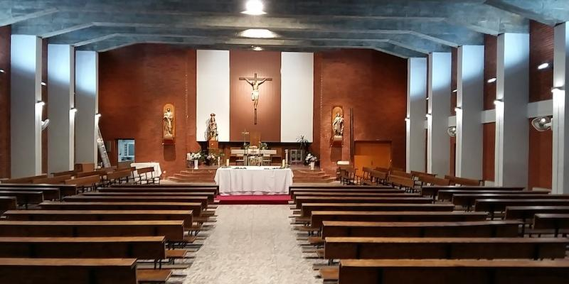 El padre Pablo Herrasti preside en Nuestra Señora de Begoña la Misa solemne en honor a su patrona