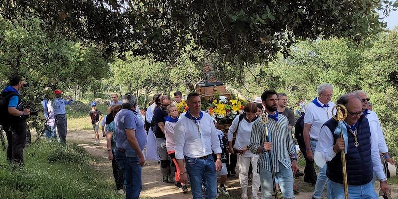Momento de la procesi&oacute;n del a&ntilde;o pasado