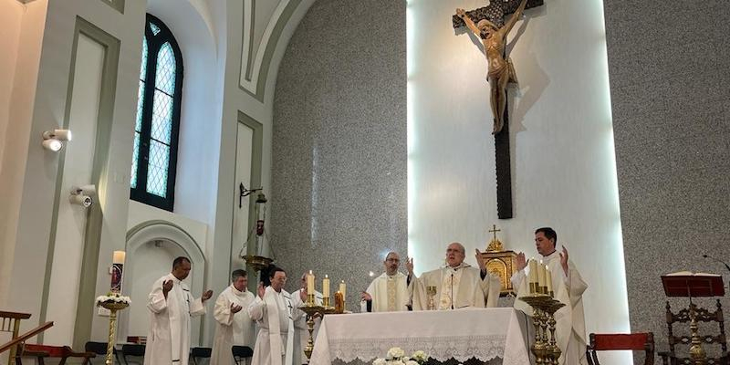 Imagen de la Misa que presidi&oacute; el pasado 6 de mayo el cardenal Osoro con motivo de la reinauguraci&oacute;n de la sede