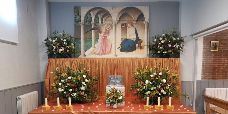 LAUDA, atelier de flores a la sombra del proyecto &#039;Amar siempre más&#039; de Nuestra Señora de Aránzazu