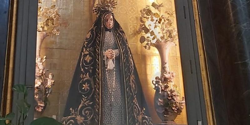 San Ildefonso y Santos Justo y Pastor acoge un septenario en honor a Nuestra Señora de la Soledad