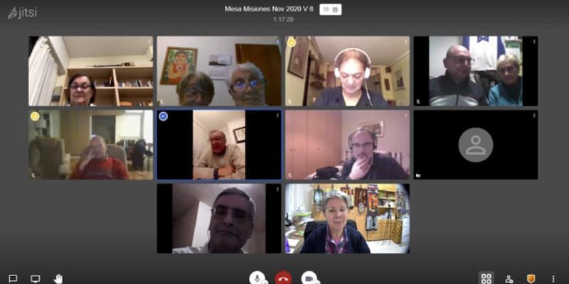 La Mesa de Misiones de la Vicaría VIII mantiene el formato virtual para su reunión de diciembre