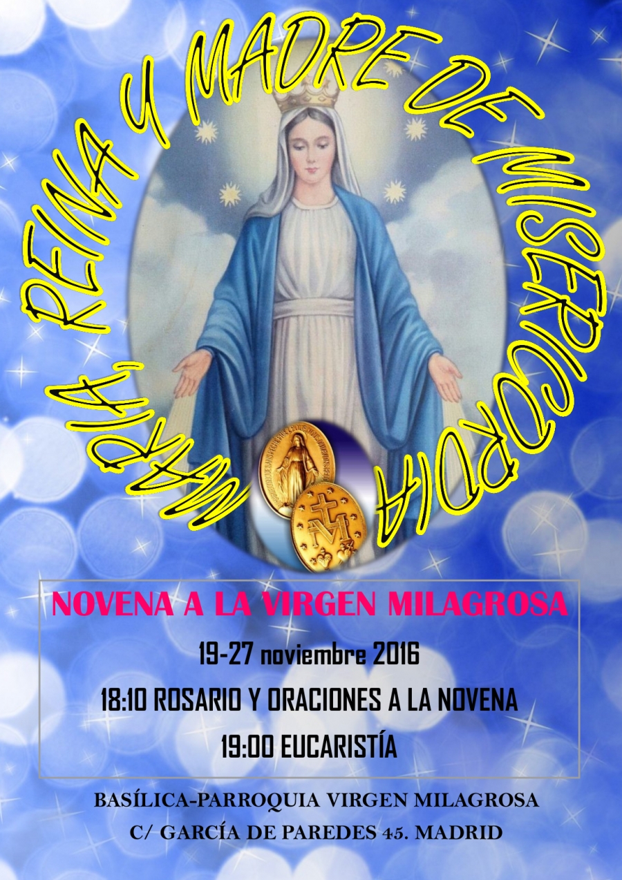 Arranca la novena en honor a la Virgen en la bas&iacute;lica de la Milagrosa