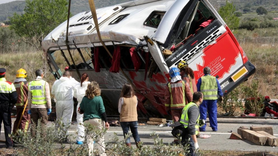 El Papa reza por las v&iacute;ctimas del accidente de tr&aacute;fico en Espa&ntilde;a