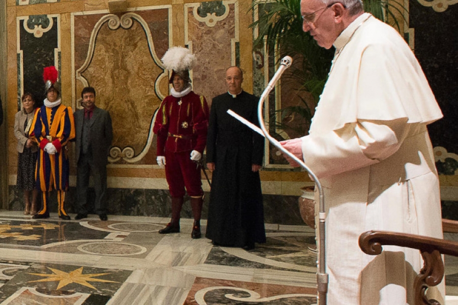 Francisco recuerda que la unidad de los cristianos es &laquo;una exigencia esencial de nuestra fe&raquo;