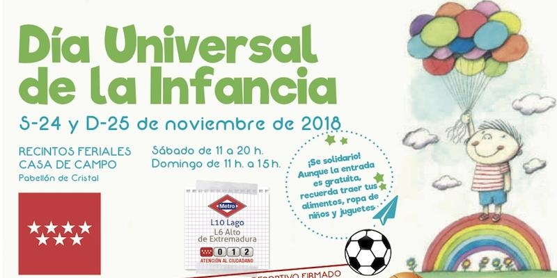 Cáritas Vicaría VI participa en el Día Universal de la Infancia organizado por la Comunidad de Madrid