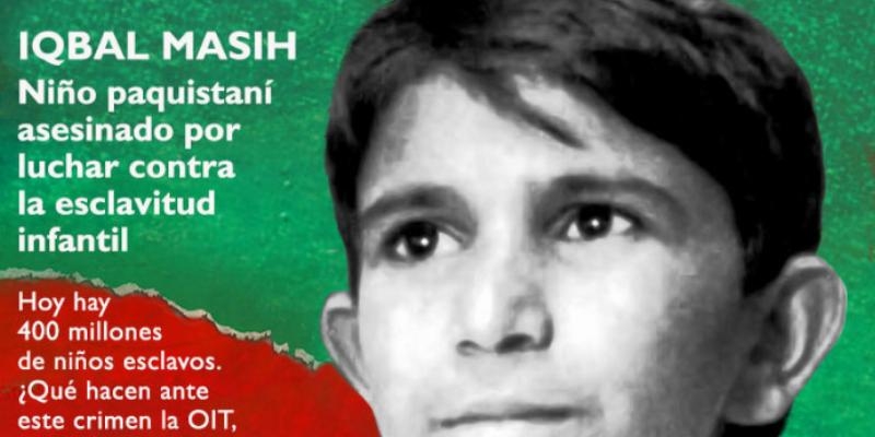 El Movimiento Cultural Cristiano organiza en la Puerta del Sol una concentraci&oacute;n solidaria contra la esclavitud infantil