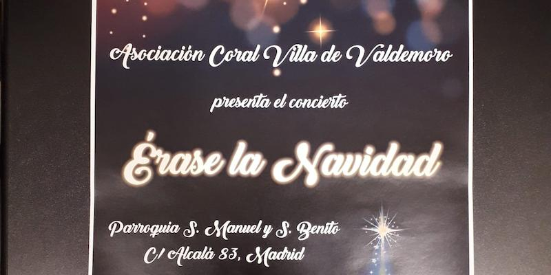 La Asociación Coral Villa de Valdemoro interpreta un recital navideño en San Manuel y San Benito