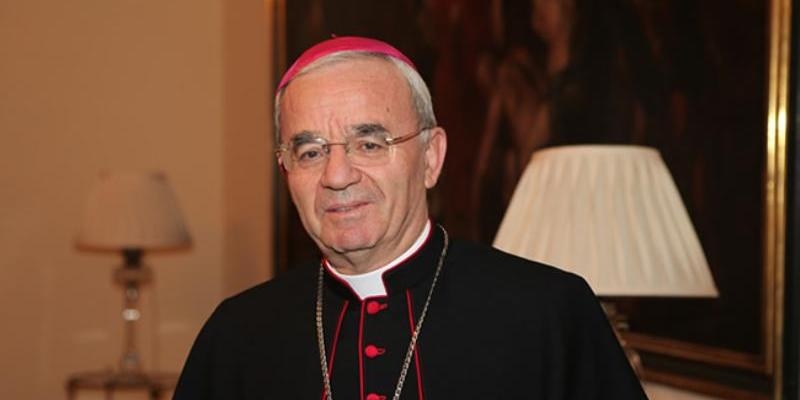 El cardenal Osoro participa en la despedida del nuncio apost&oacute;lico, monse&ntilde;or Renzo Fratini
