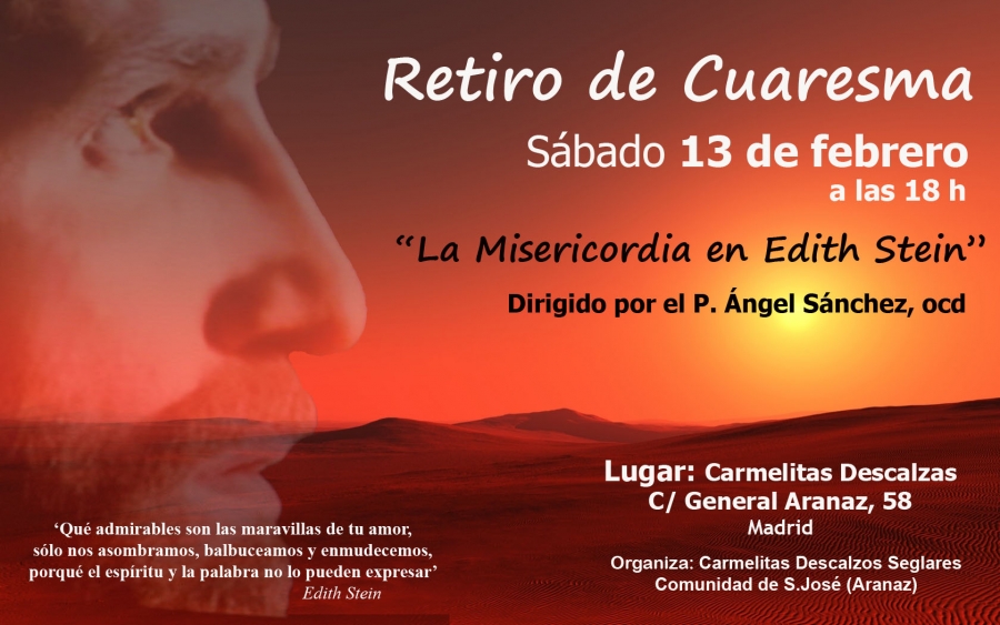 Retiro de Cuaresma en las Carmelitas del Monasterio Santa Ana y San Jos&eacute;