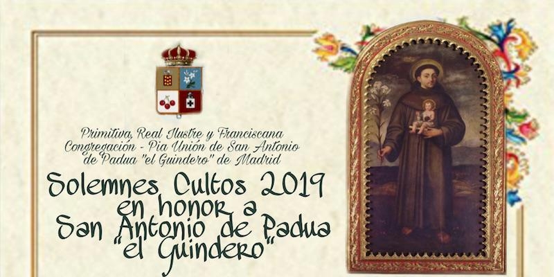 Santa Cruz de Atocha acoge los cultos en honor a san Antonio de Padua, &#039;el Guindero&#039;