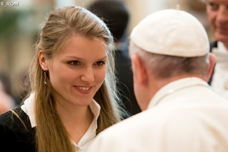 Francisco a los estudiantes internacionales: la educaci&oacute;n es un don, pero no solo para uno mismo