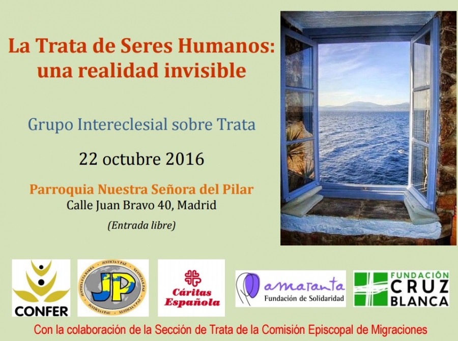 El Grupo Intereclesial sobre Trata organiza una jornada de concienciaci&oacute;n en Nuestra Se&ntilde;ora del Pilar