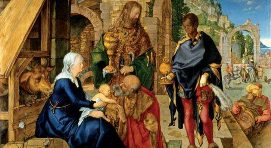 Cabalgata de Reyes en la parroquia Santos Inocentes