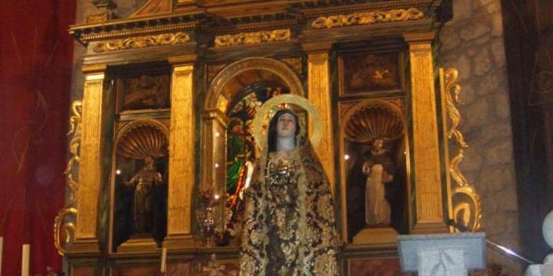 Navalagamella honra a Nuestra Se&ntilde;ora de la Estrella con Misa y procesi&oacute;n