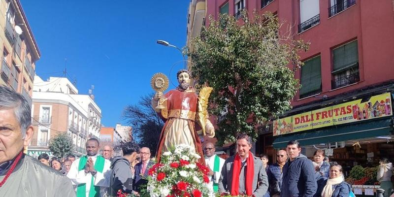 Javier Pérez-Mínguez, hermano mayor de la Hermandad de San Ramón Nonato: «La devoción a san Ramón sobrepasa Puente de Vallecas»