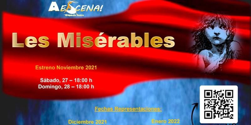 El grupo de teatro Aescena regresa a las tablas en San Sebastián Mártir de Carabanchel con &#039;Les Misérables&#039;