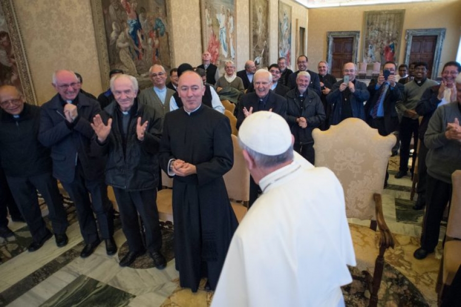 Francisco a los padres Somascos: fieles al carisma original, &lsquo;en salida&rsquo; y sin temor de cambiar las estructuras