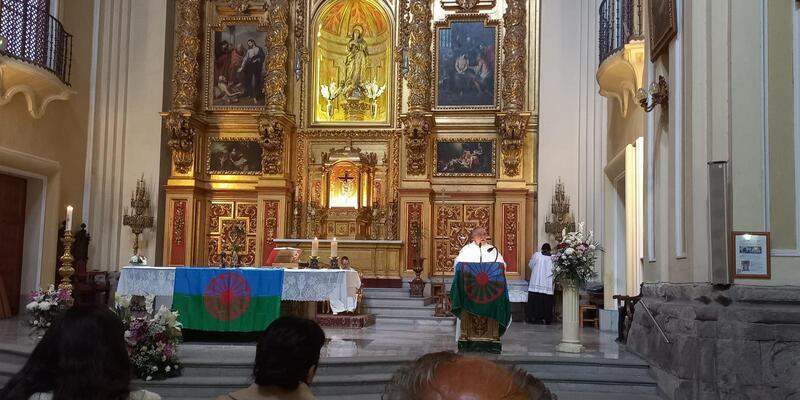 Misa en memoria del beato Ceferino, ‘El Pelé’, en san Millán y san Cayetano: «Fue modelo de seguimiento, de fidelidad y de pasión por Cristo»