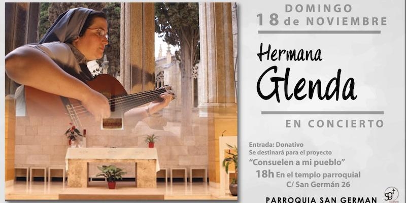 La hermana Glenda ofrece un concierto solidario en San Germán