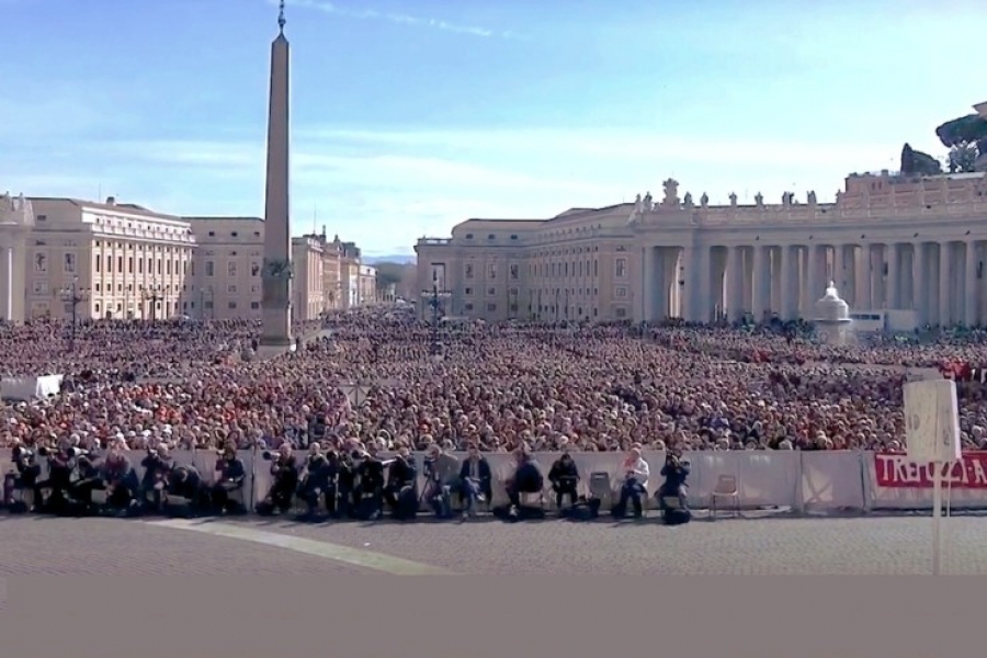 Audiencia jubilar: el amor lleva a compartir los dones recibidos