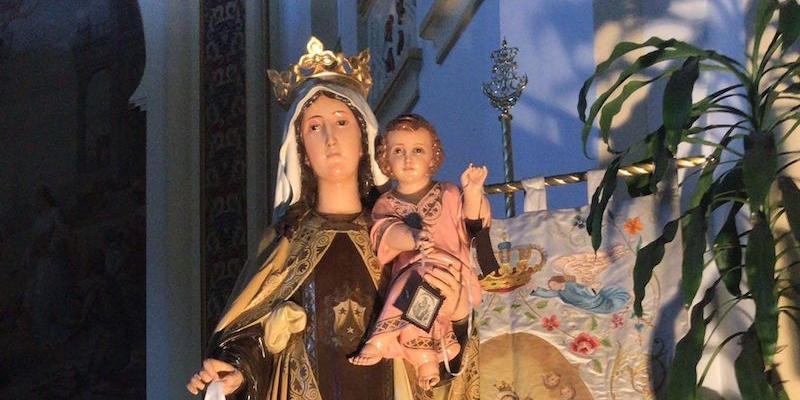 Santa Cristina y Santa Margarita organiza un triduo en honor a Nuestra Señora del Carmen