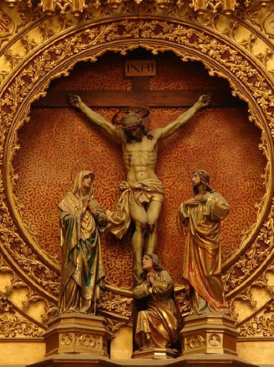 Misa en la Parroquia de Santa Cruz en honor a San Antonio