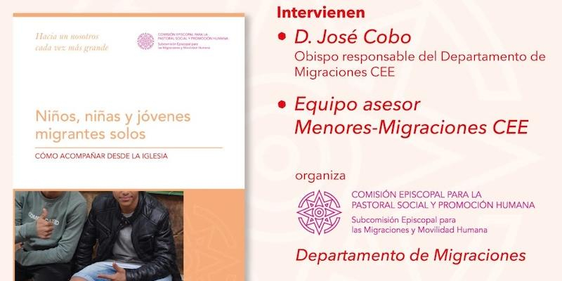 Monseñor José Cobo participa en la presentación de la &#039;Guía para acompañar a niños, niñas y jóvenes migrantes solos&#039;
