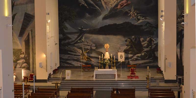 Visita Pastoral de Vicente Mart&iacute;n Mu&ntilde;oz, obispo auxiliar de Madrid a la parroquia Nuestra Se&ntilde;ora del Pilar