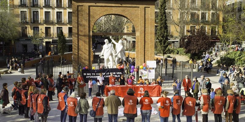 C&aacute;ritas Vicar&iacute;a I organiza un c&iacute;rculo de silencio con motivo de la campa&ntilde;a contra el paro 2019