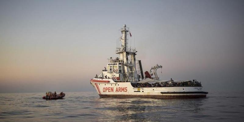 &Oacute;scar Camps: la tripulaci&oacute;n del Open Arms est&aacute; triste porque no se habla nada de las vidas que se pierden