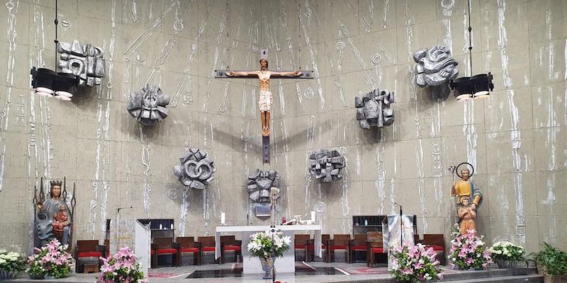 Nuestra Señora de las Nieves prepara la fiesta de su titular con el rezo de vísperas solemnes