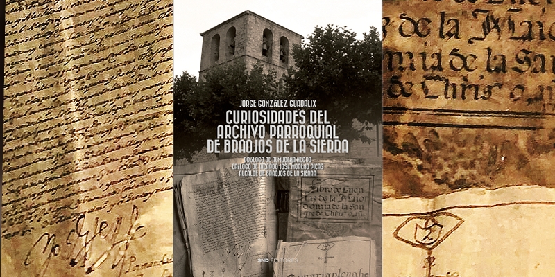 Jorge González presenta el libro &#039;Curiosidades del archivo parroquial de Braojos de la Sierra&#039;