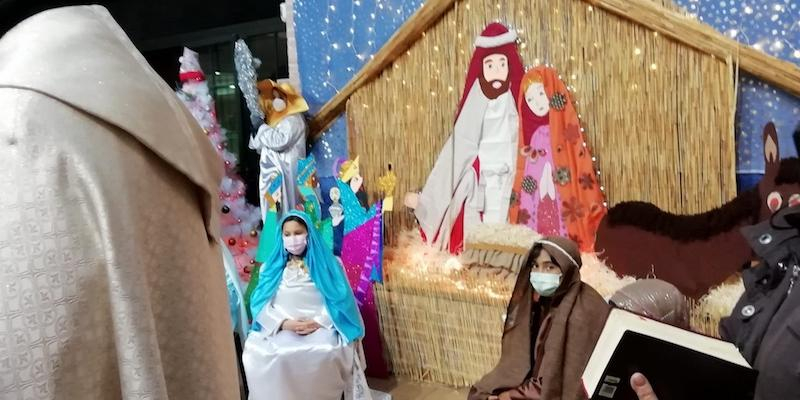 Los niños de catequesis de Nuestra Señora de Valvanera de San Sebastián de los Reyes participan en una Misa del Gallo especial