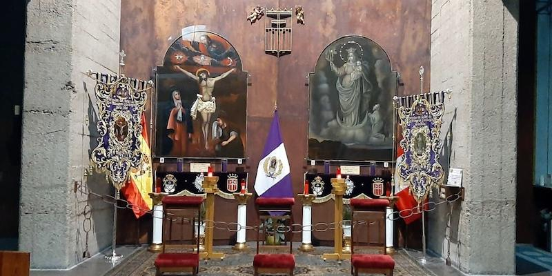 La Cofradía del Señor de los Milagros de la basílica Hispanoamericana de la Merced celebra la fiesta de su titular