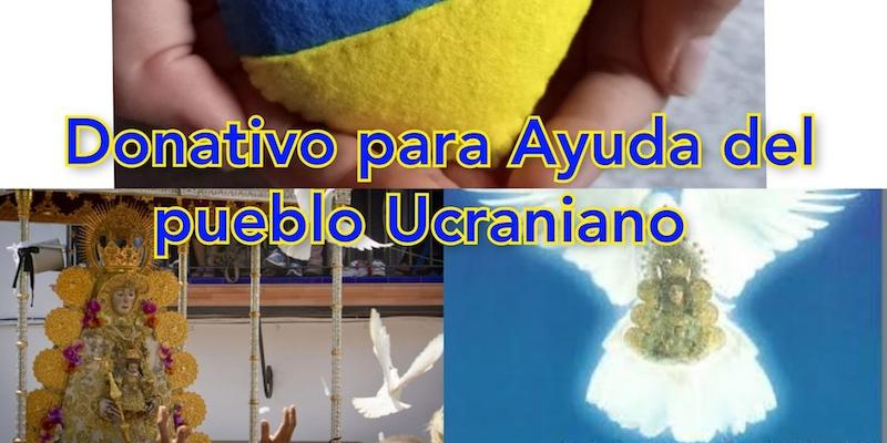 La Hermandad del Roc&iacute;o de Moratalaz lanza una campa&ntilde;a de recogida de donativos para ayudar a Ucrania
