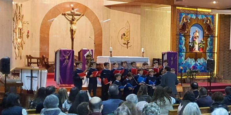 Monseñor José Antonio Álvarez, obispo auxiliar de Madrid, preside en Nuestra Señora de la Vega una Misa en su fiesta patronal