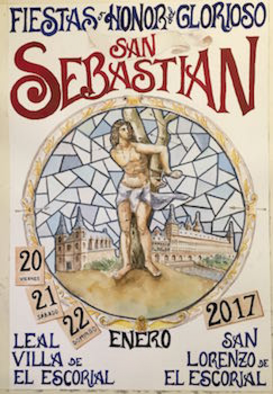La Hermandad de San Sebasti&aacute;n, de San Lorenzo y de El Escorial, honra a su titular
