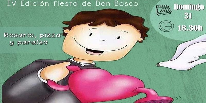 San Miguel Arc&aacute;ngel de Carabanchel festeja a Don Bosco con la IV edici&oacute;n de 'Rosario, pizza y Para&iacute;so'
