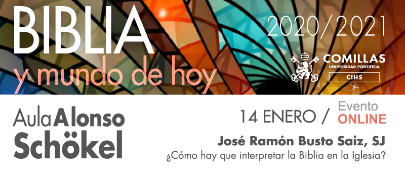Jos&eacute; Ram&oacute;n Busto explica en el aula Alonso Sh&ouml;kel c&oacute;mo hay que interpretar la Biblia en la Iglesia
