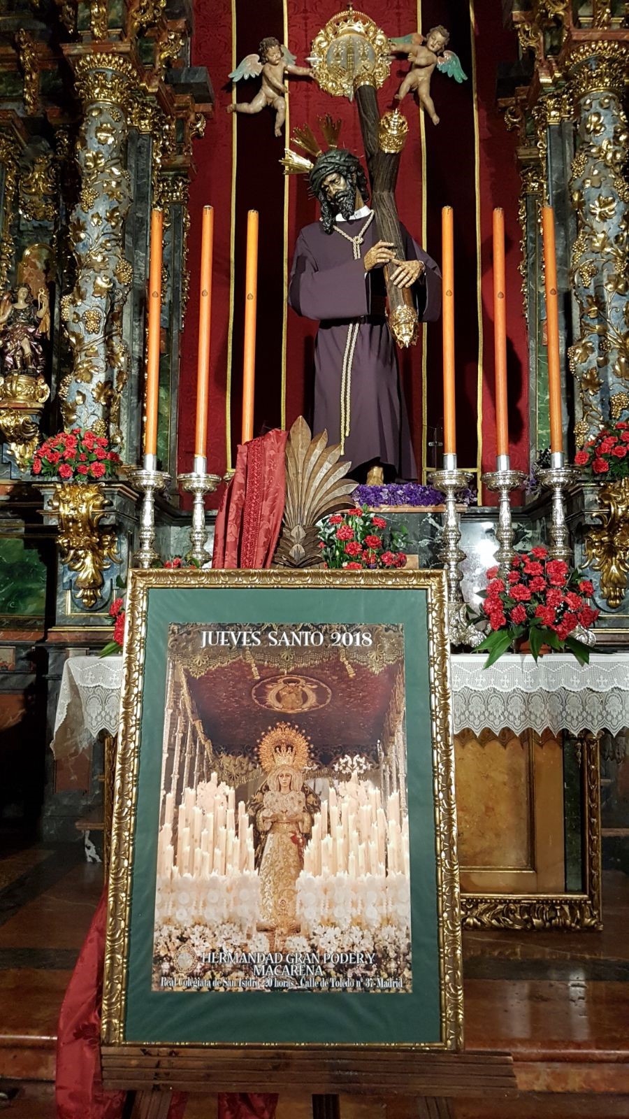 La hermandad del Gran Poder y Esperanza Macarena presenta su cartel de Semana Santa 2018