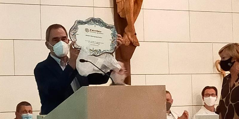 Javier Hernando se despide como secretario general de C&aacute;ritas Diocesana: &laquo;Me siento privilegiado por este tiempo de gracia&raquo;