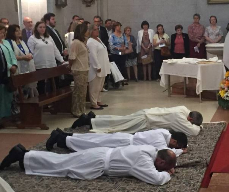 Tres nuevos di&aacute;conos para la archidi&oacute;cesis de Madrid