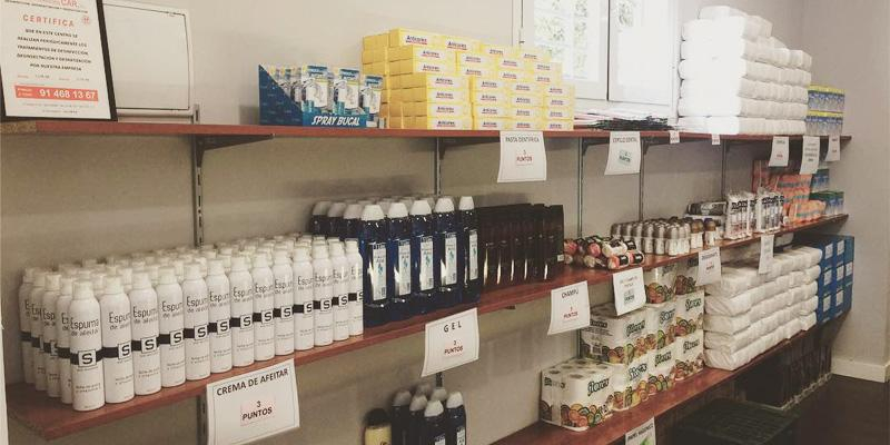 Acompartir reparte productos de higiene y limpieza a parroquias y Cáritas