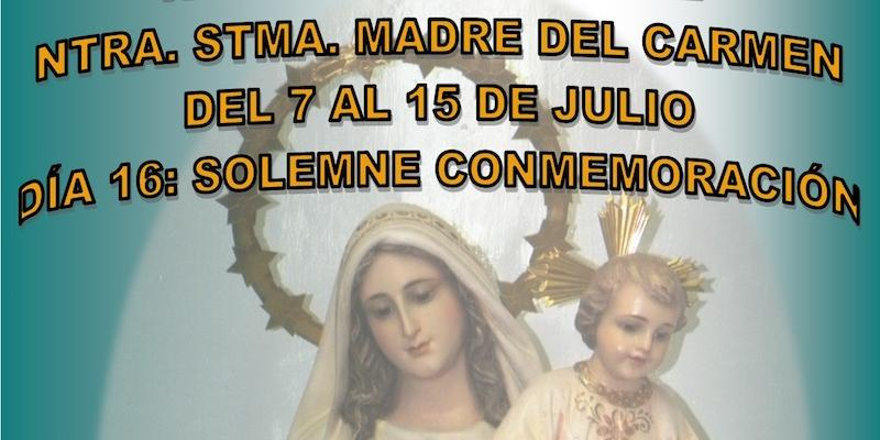 Carmelo Mª Santana y Santana predica la novena a la Virgen del Carmen en el monasterio de las Maravillas
