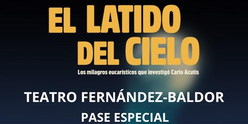 El teatro Fern&aacute;ndez-Baldor de Torrelodones acoge un pase especial de 'El latido del cielo', sobre Carlo Acutis