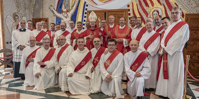 Monseñor José Antonio Álvarez preside la misa de inicio de curso de la comunidad diaconal de la Archidiócesis de Madrid