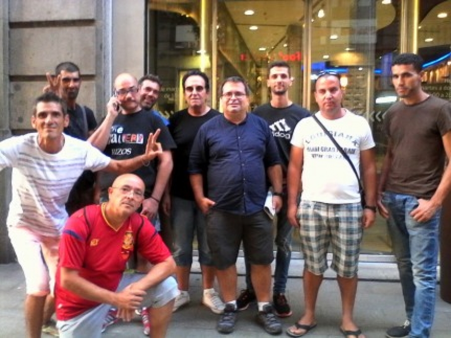 El centro de atenci&oacute;n a personas sin hogar CEDIA visita la Fundaci&oacute;n Telef&oacute;nica