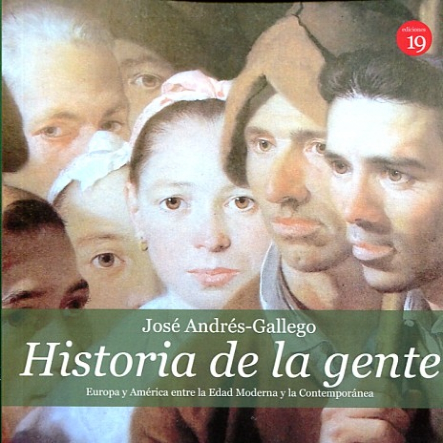 Jos&eacute; Andr&eacute;s-Gallego presenta su libro 'Historia de la gente'