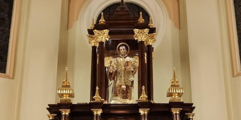San Lorenzo M&aacute;rtir acoge una Misa solemne en honor al santo, patrono de San Lorenzo de El Escorial